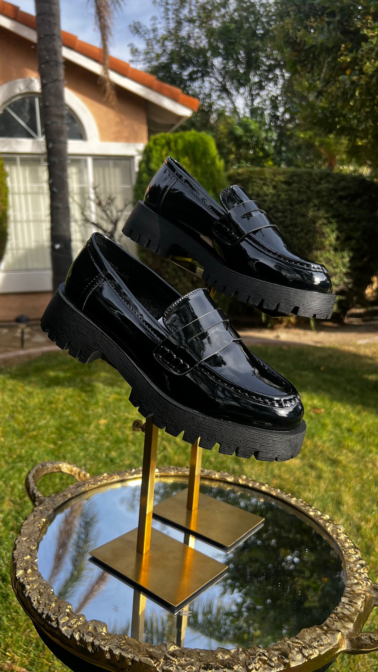 Jasmine - Black Penny Loafer